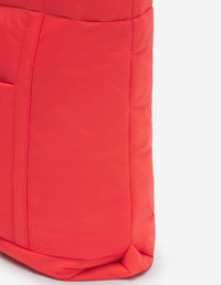 Fox Head quilted tote bag - Wild Strawberry