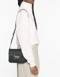 Sac Edie en cuir - Black
