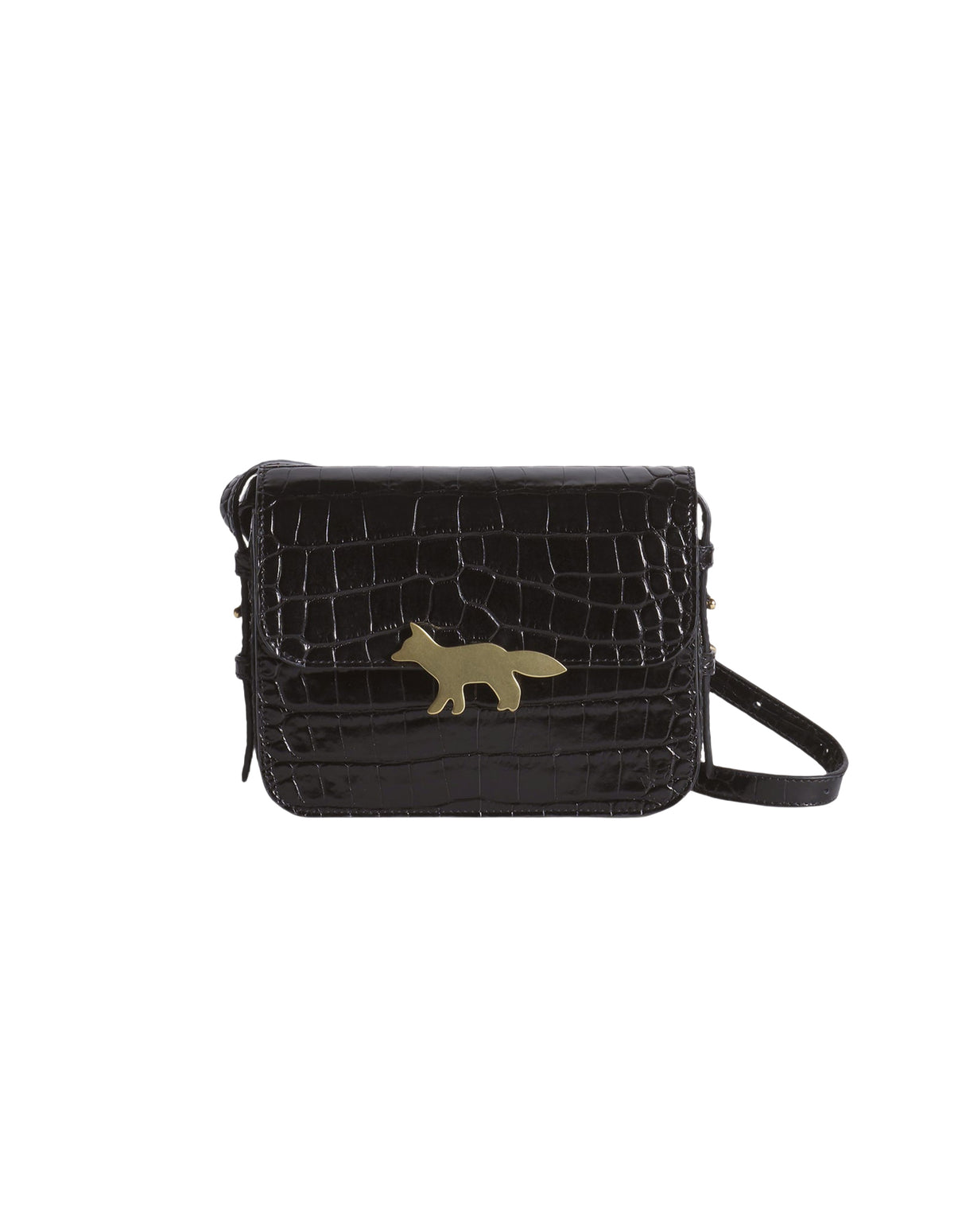 Sac Edie en cuir - Black