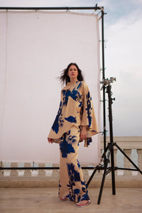 Cape Ocean Of Secrets en laine - Bleu