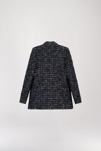 Veste 6 bt militaire 3 poches - Marine