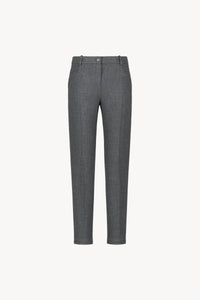 Pantalon 5 poches graphique - Gris Moyen