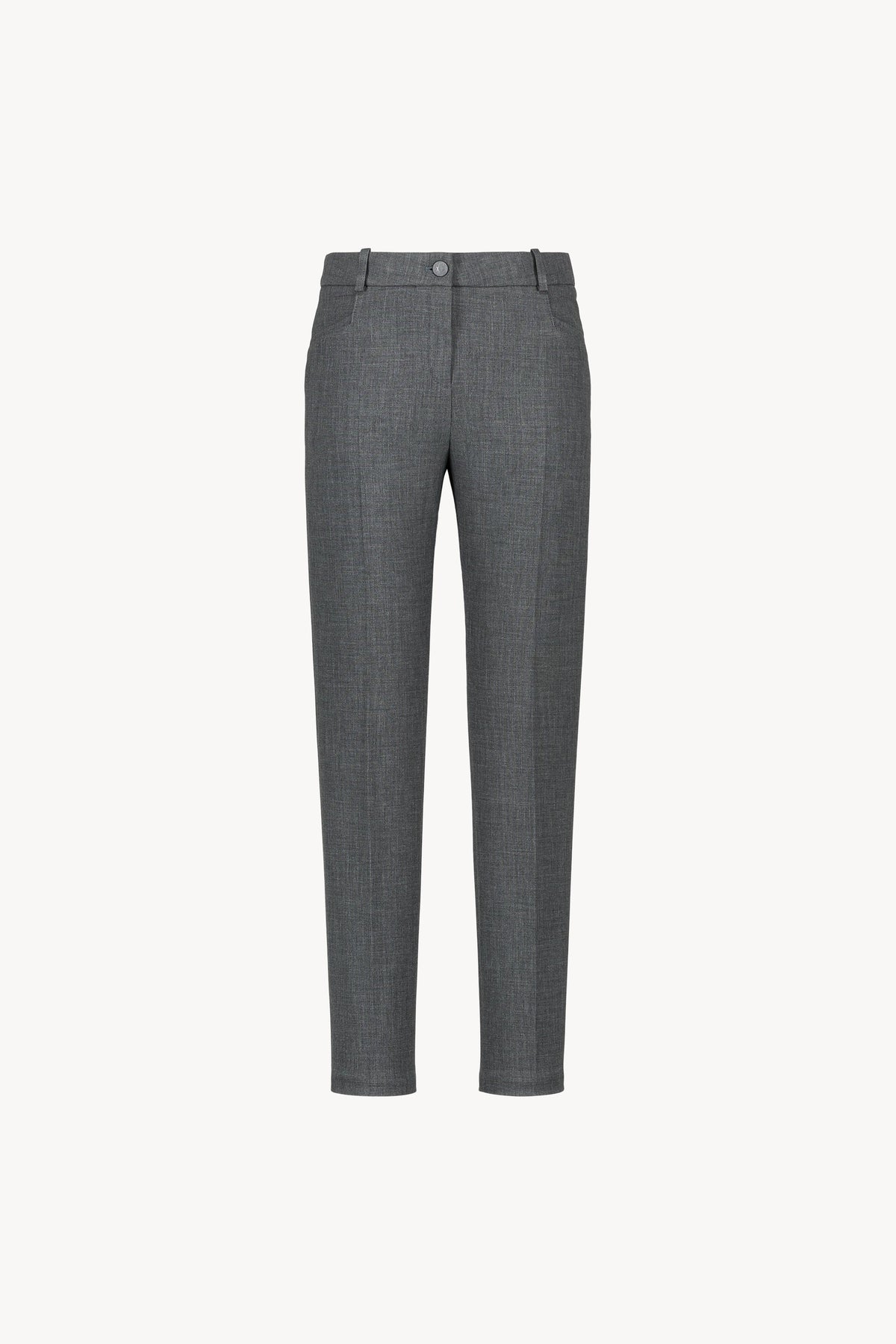 Pantalon 5 poches graphique - Gris Moyen