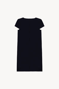 Robe cintree manche courte - Marine
