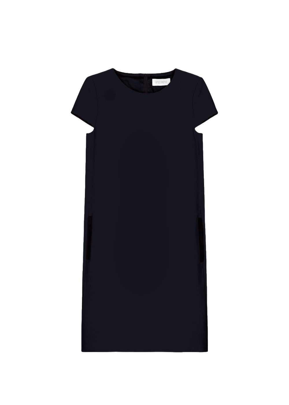 Short dress with pockets - Navy