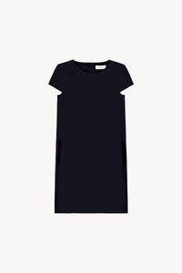 Robe cintree manche courte - Marine