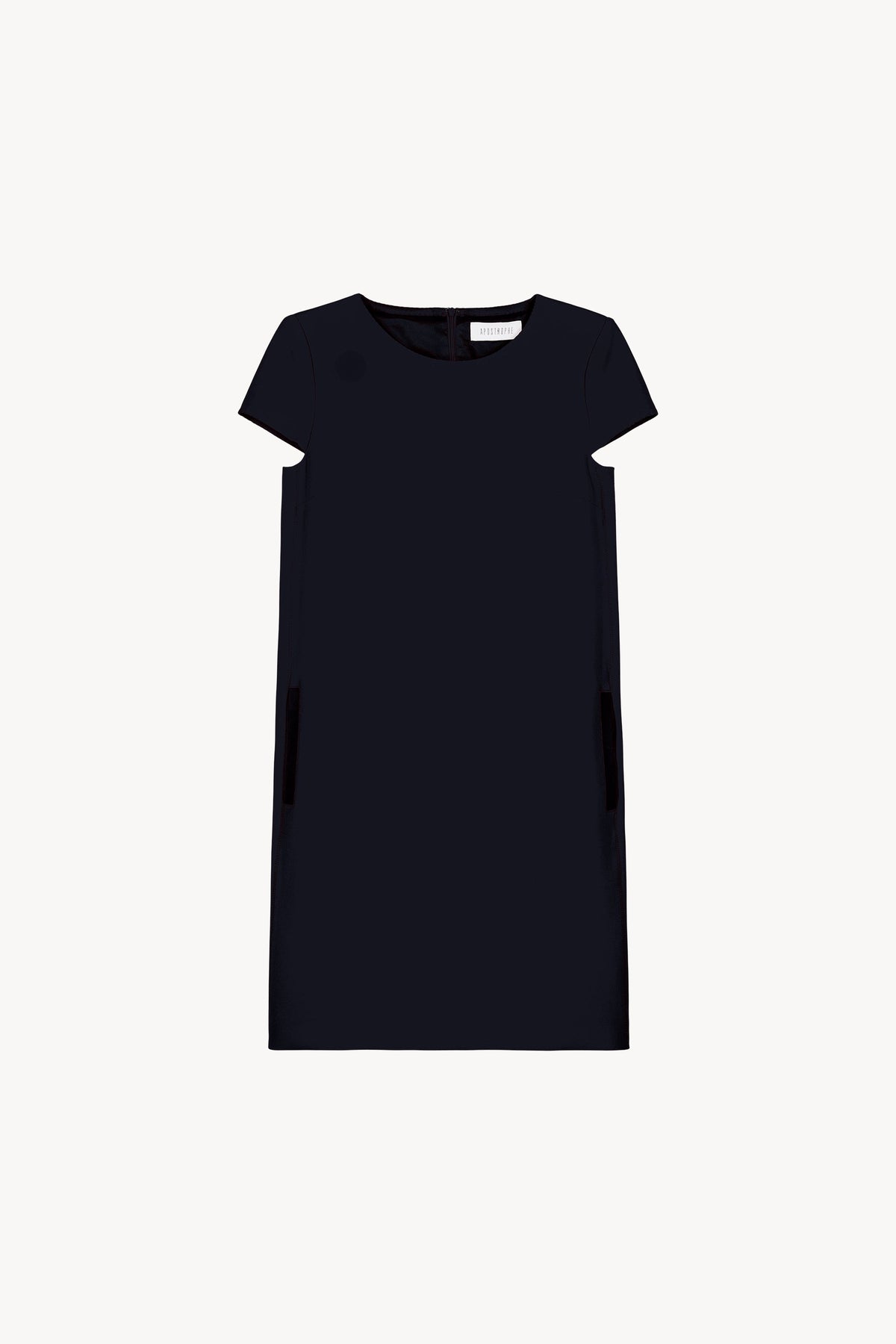 Robe cintree manche courte - Marine