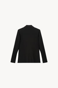 Veste croisee 6 boutons poches - Noir