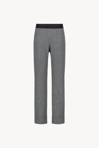 Pantalon taille elastique - Gris Moyen