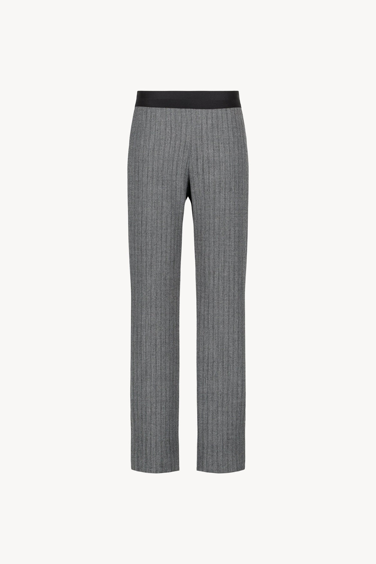 Pantalon taille elastique - Gris Moyen