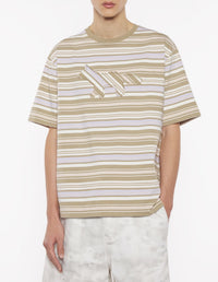 T-shirt oversize Crafted Profile Fox - Soft Mauve & Cardamone