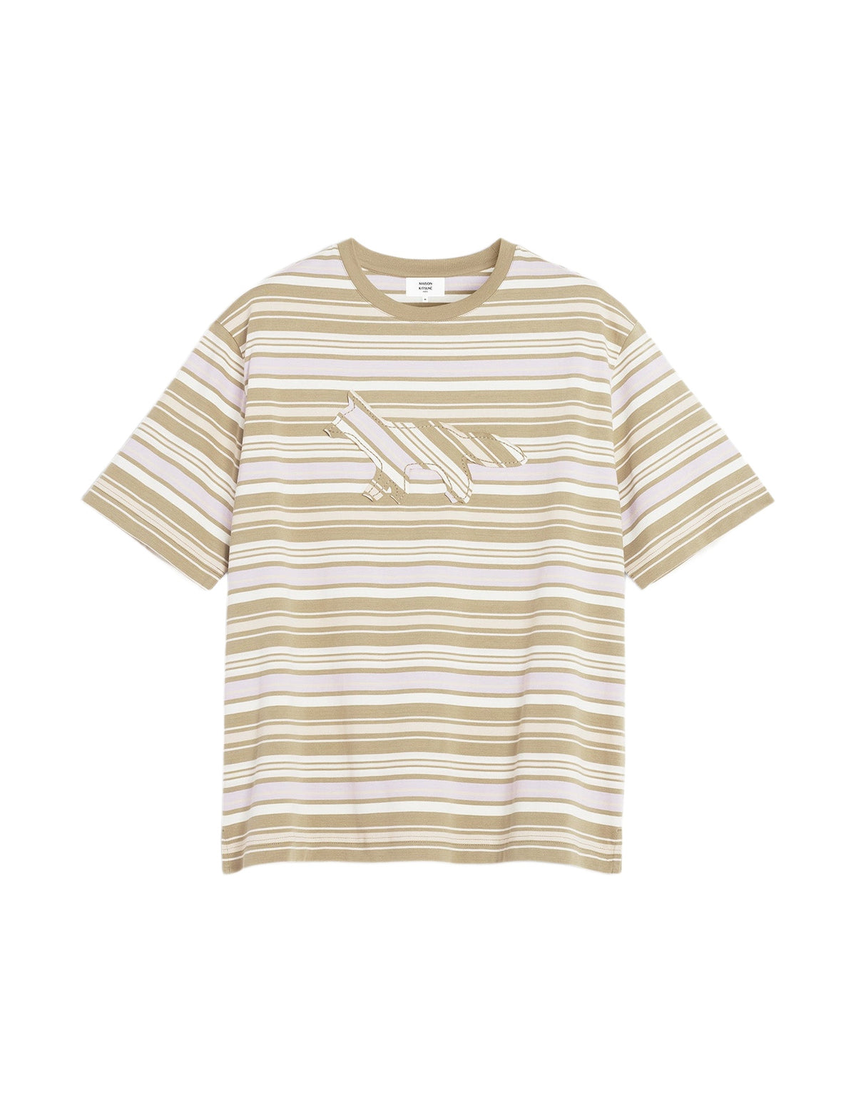 T-shirt oversize Crafted Profile Fox - Soft Mauve & Cardamone