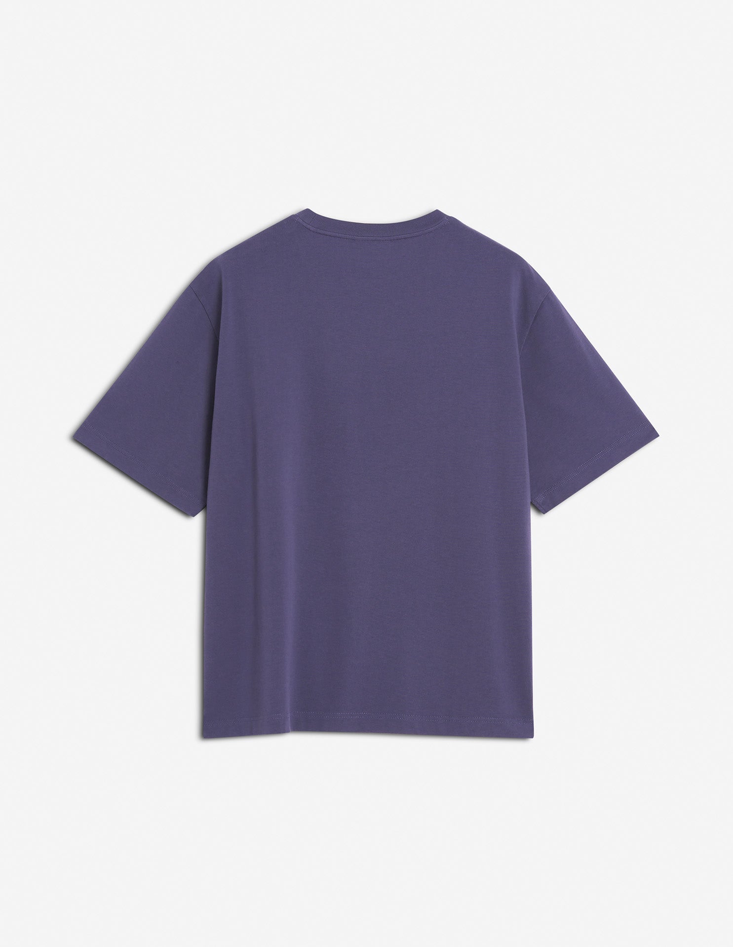 Oversized chillax print T-shirt - Fig