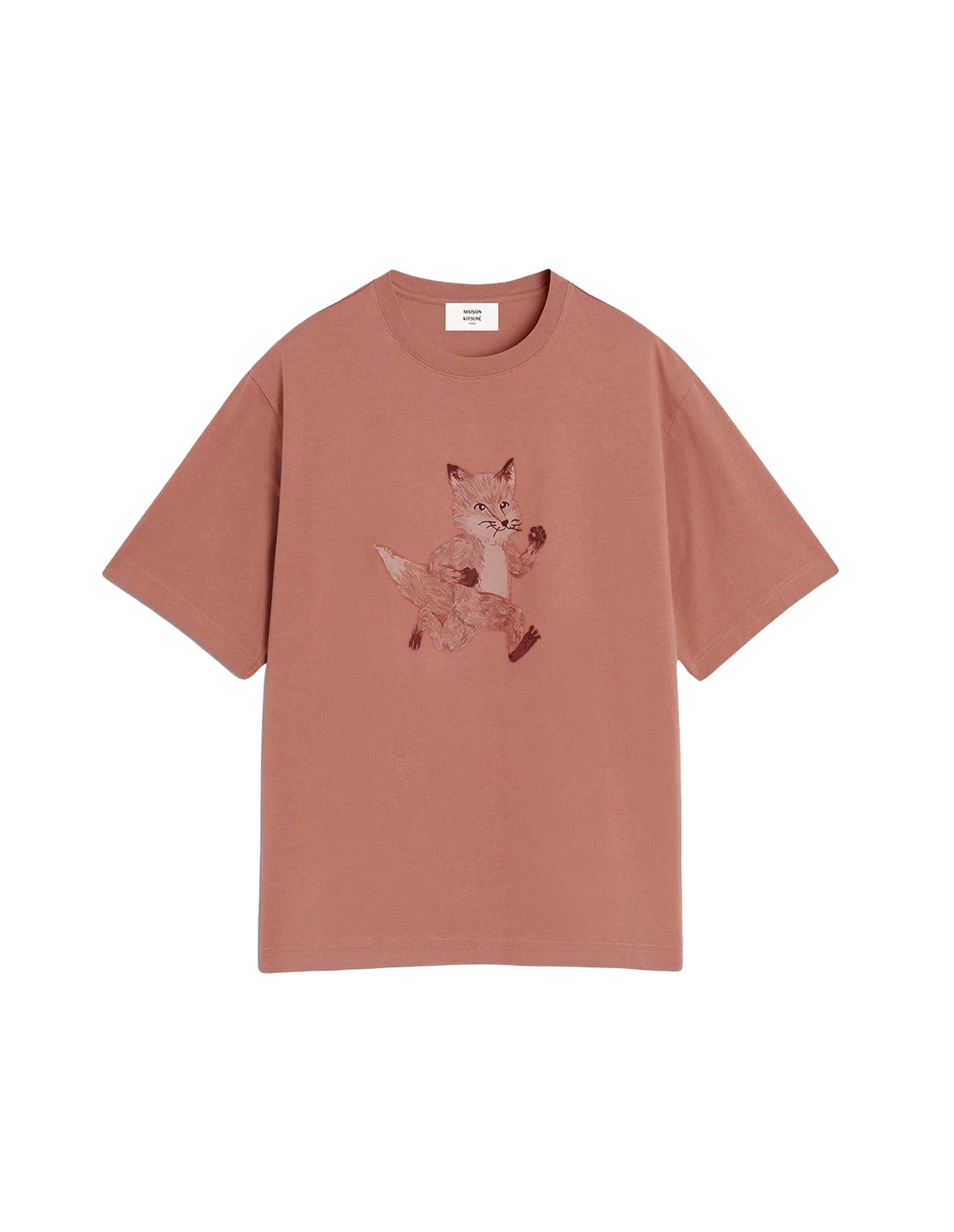 T-shirt oversize avec impression - Brunette