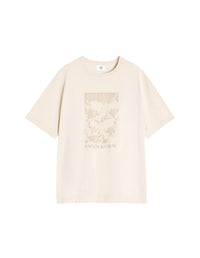 Oversized T-shirt with print - Smoke