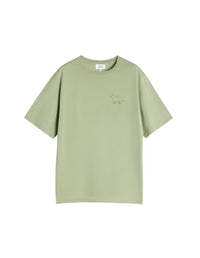 T-shirt oversize embossé - Turf Green