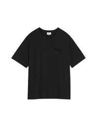 Oversized embossed T-shirt - Black