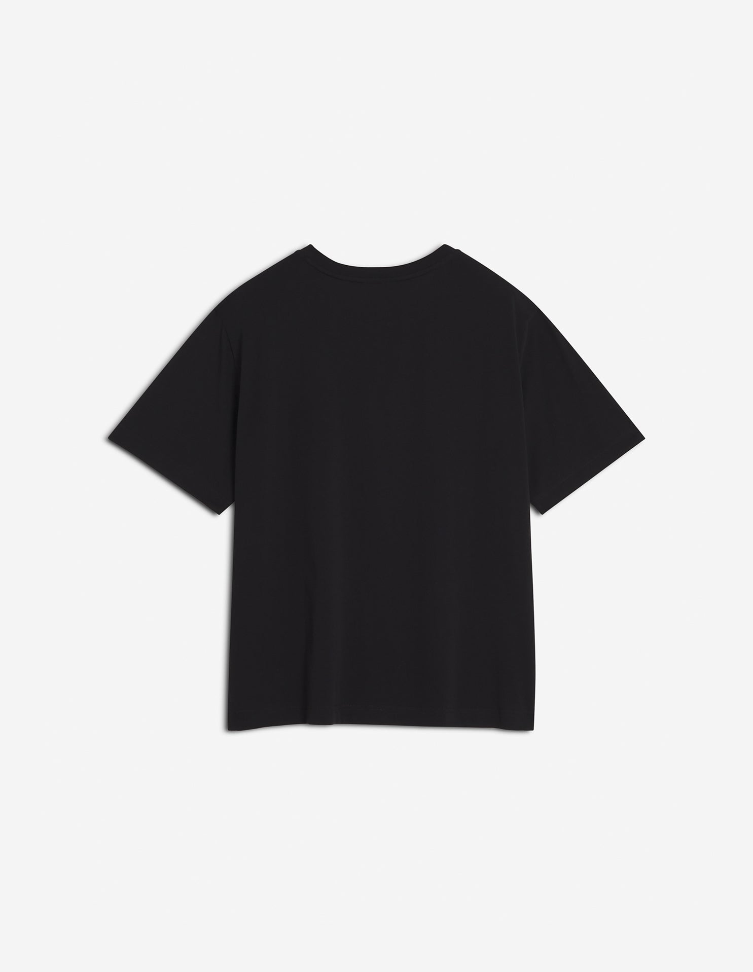 Oversized embossed T-shirt - Black