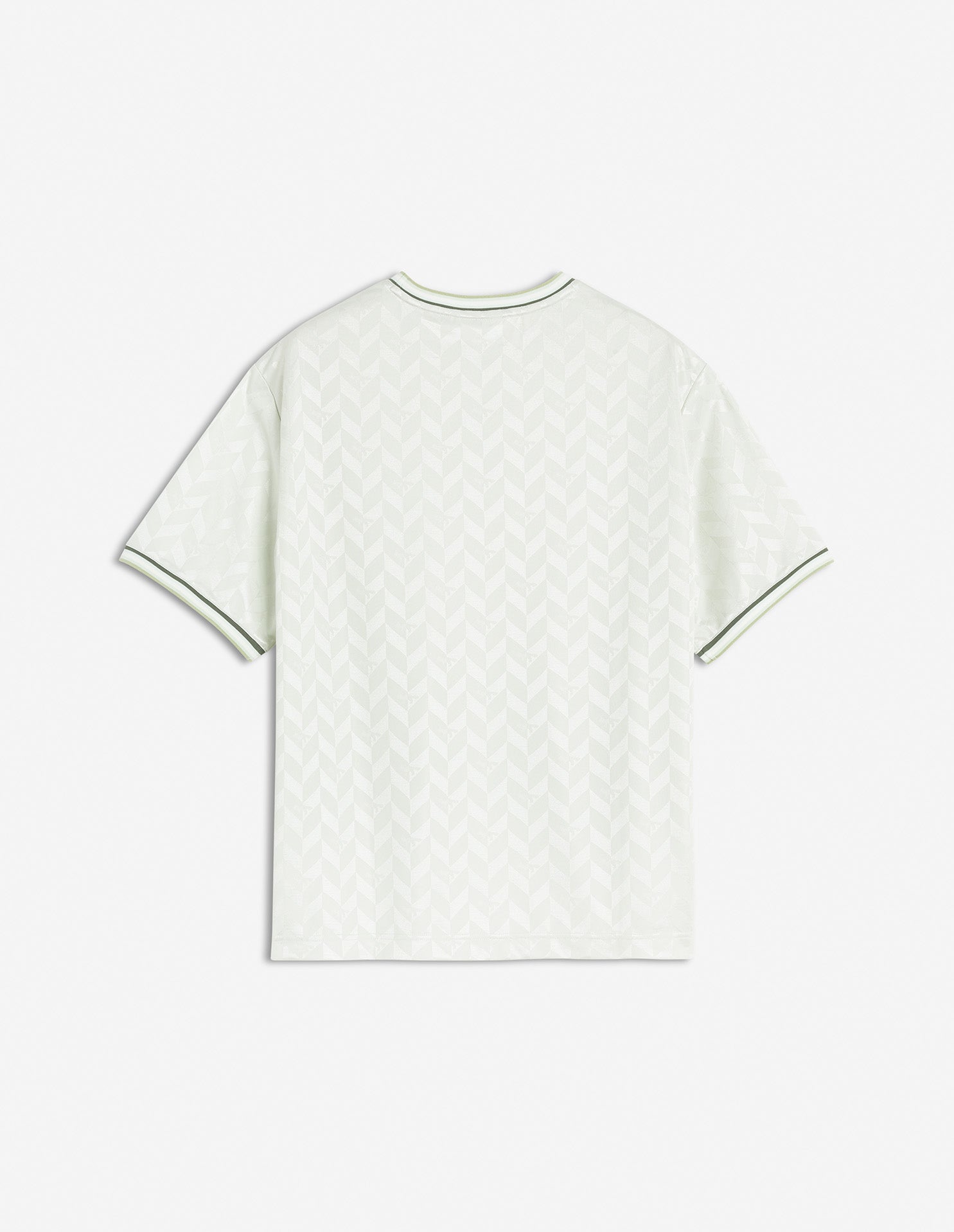 Fox oversize jacquard T-shirt - Celadon