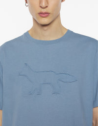 T-shirt with badge - Zinc Grey