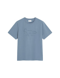 T-shirt with badge - Zinc Grey