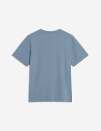T-shirt with badge - Zinc Grey