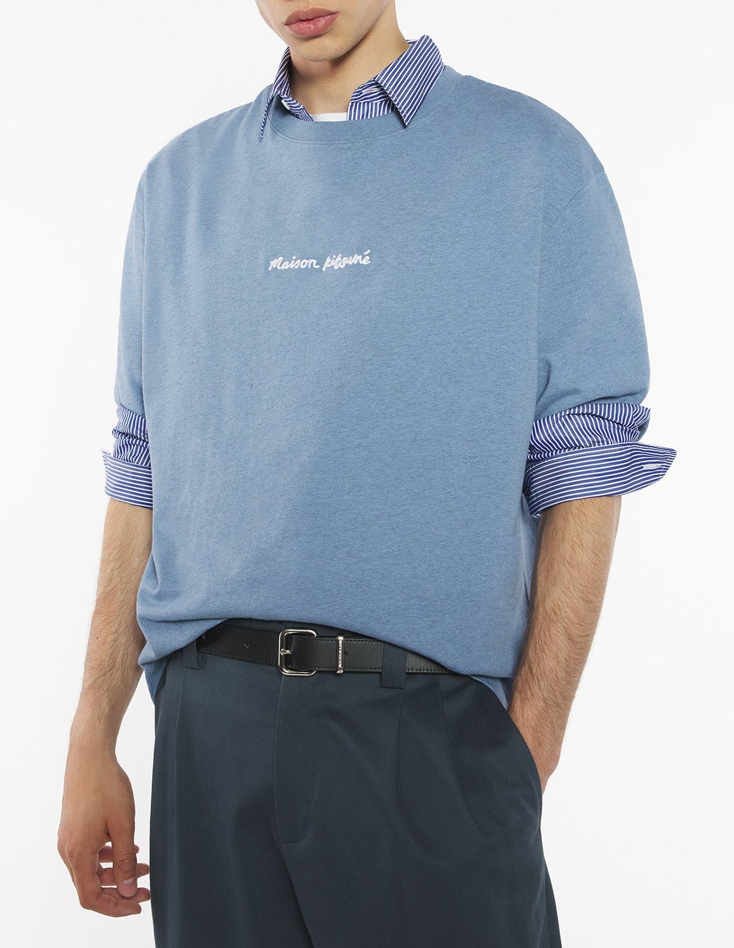 T-shirt oversize signé Maison Kitsuné - Infinity