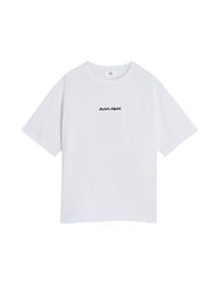 T-shirt oversize avec broderie - White
