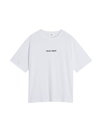 Oversized T-shirt with embroidery - White