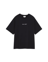 T-shirt oversize avec broderie - Black