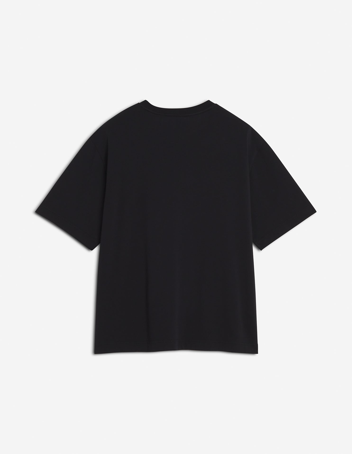 Oversized T-shirt with embroidery - Black