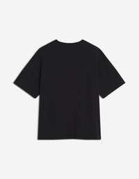 Oversized T-shirt with embroidery - Black & White