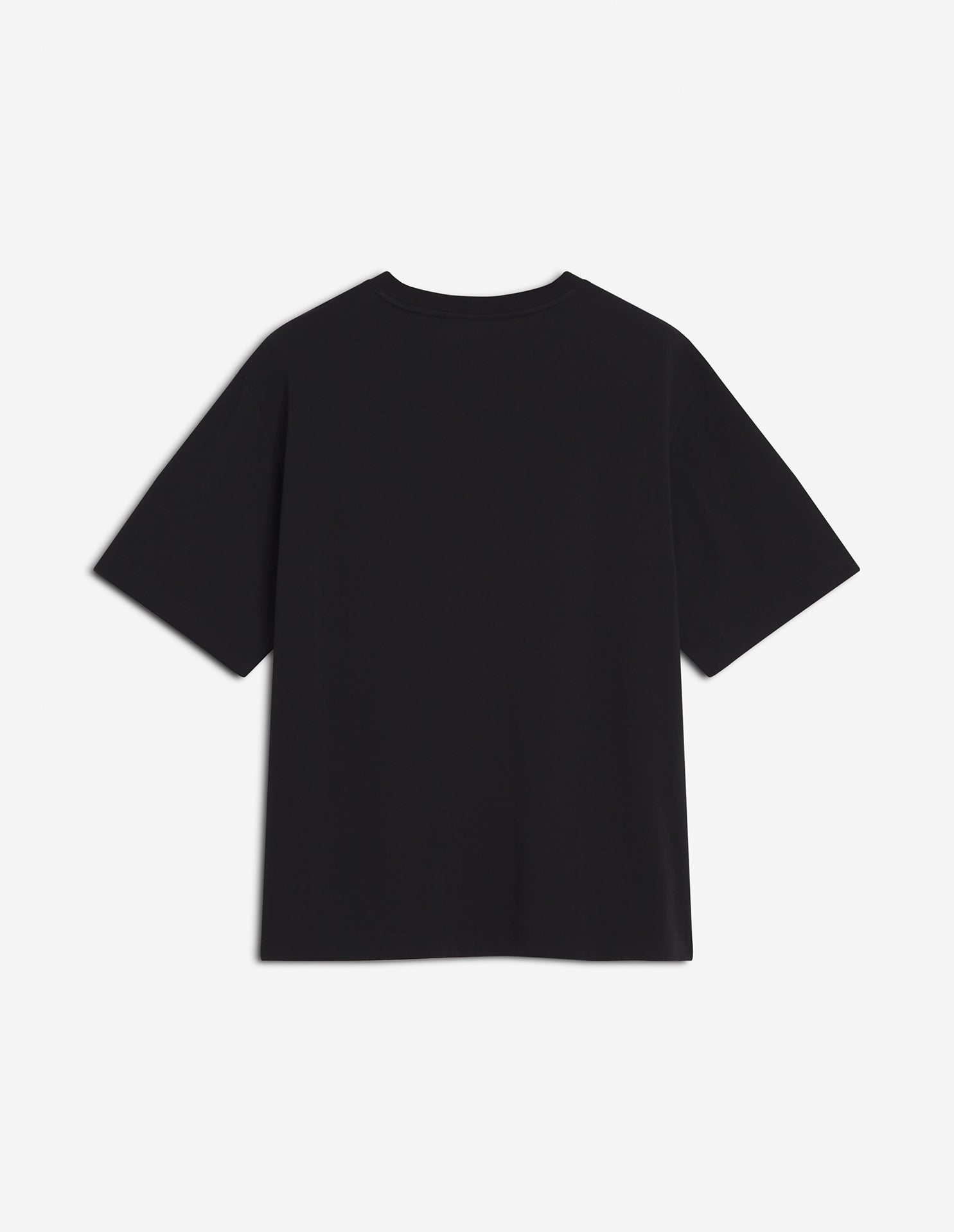 Oversized T-shirt with embroidery - Black & White