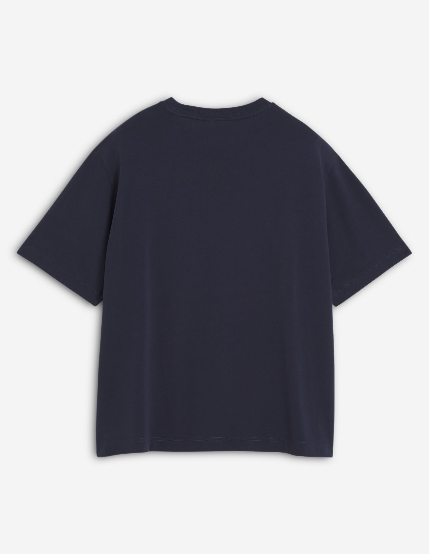 Oversized T-shirt with embroidery - Ink Blue