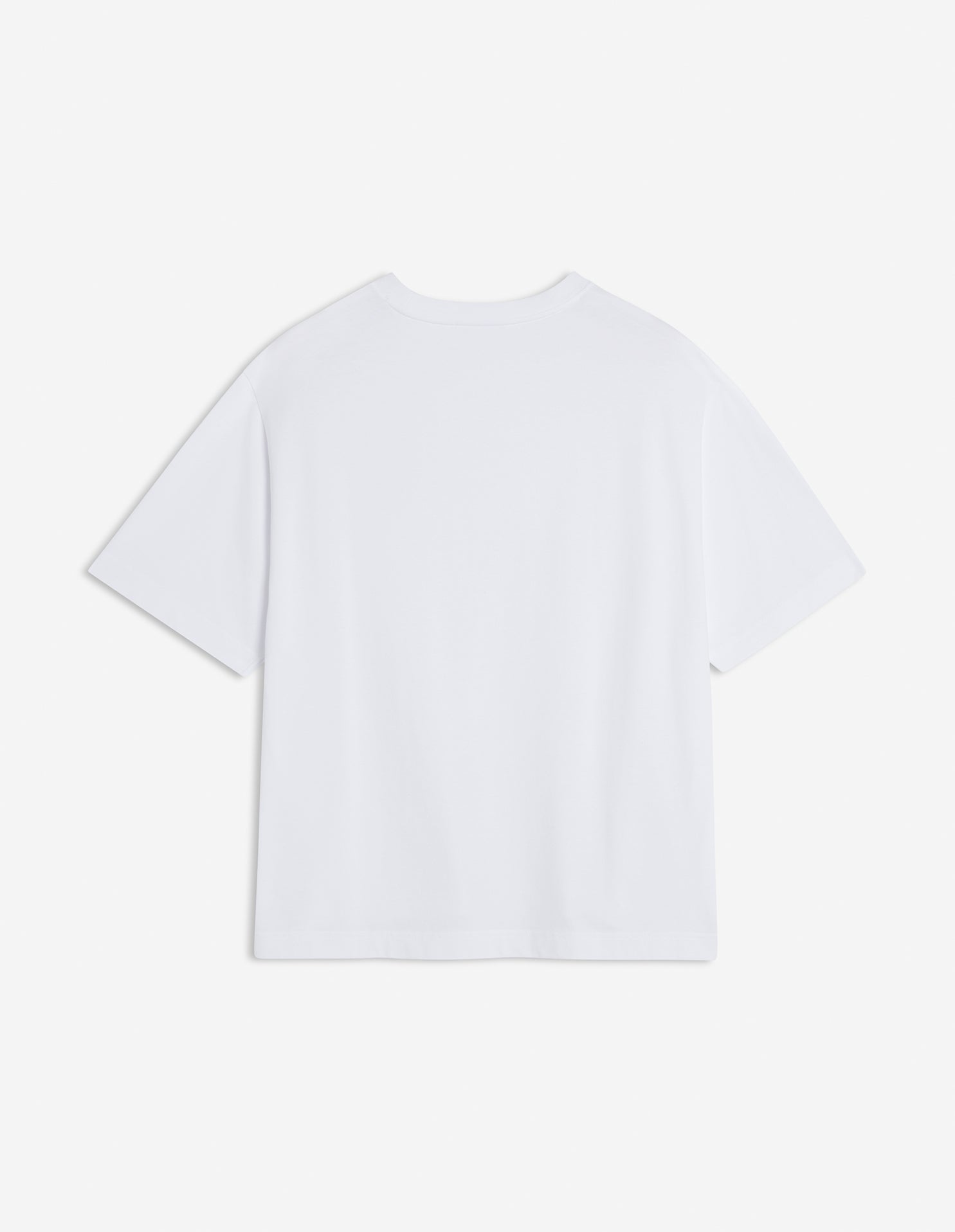 T-shirt oversize Bold Fox Head avec écusson - White