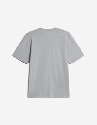 T-shirt avec écusson - Light Grey Melange