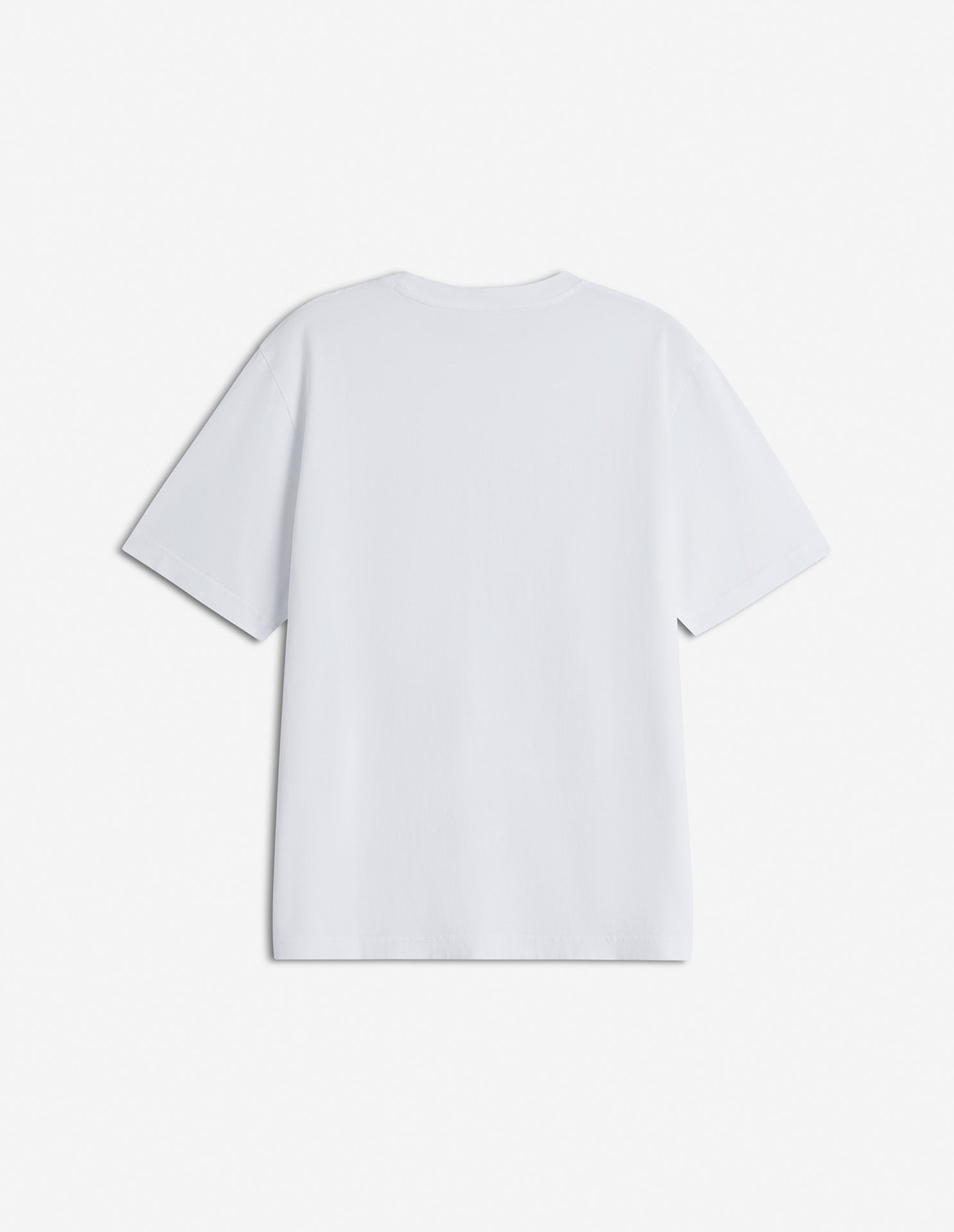 T-shirt Bold Fox Head avec double écusson - White
