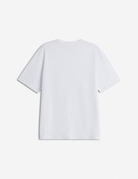 Double Patch Bold Fox Head T-shirt - White