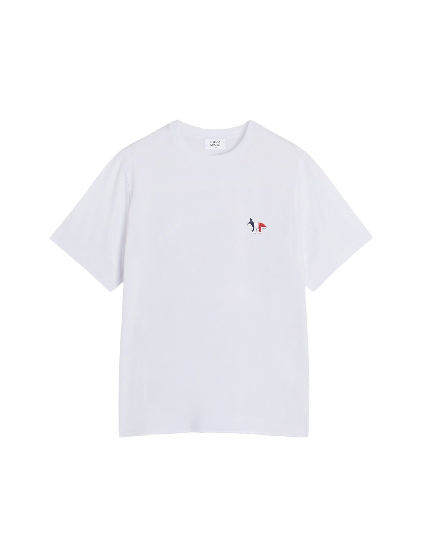 Embroidered badge T-shirt - White