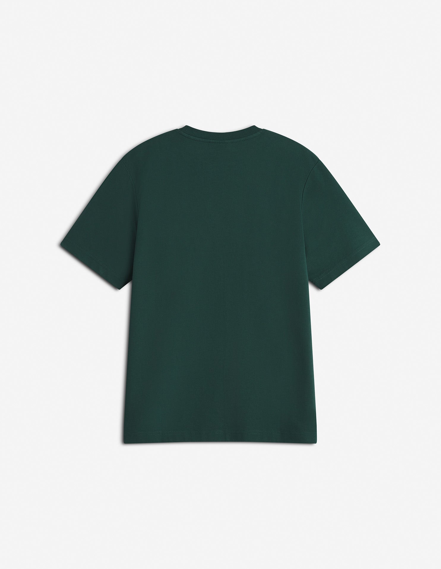 Oversized Bold Fox Head T-shirt with crest - Bottle Green