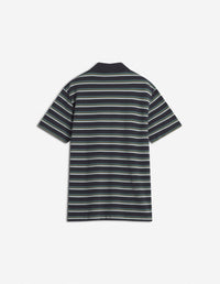 Polo shirt with patch - Ink Blue