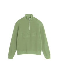Truck-neck sweatshirt with logo - Turf Green