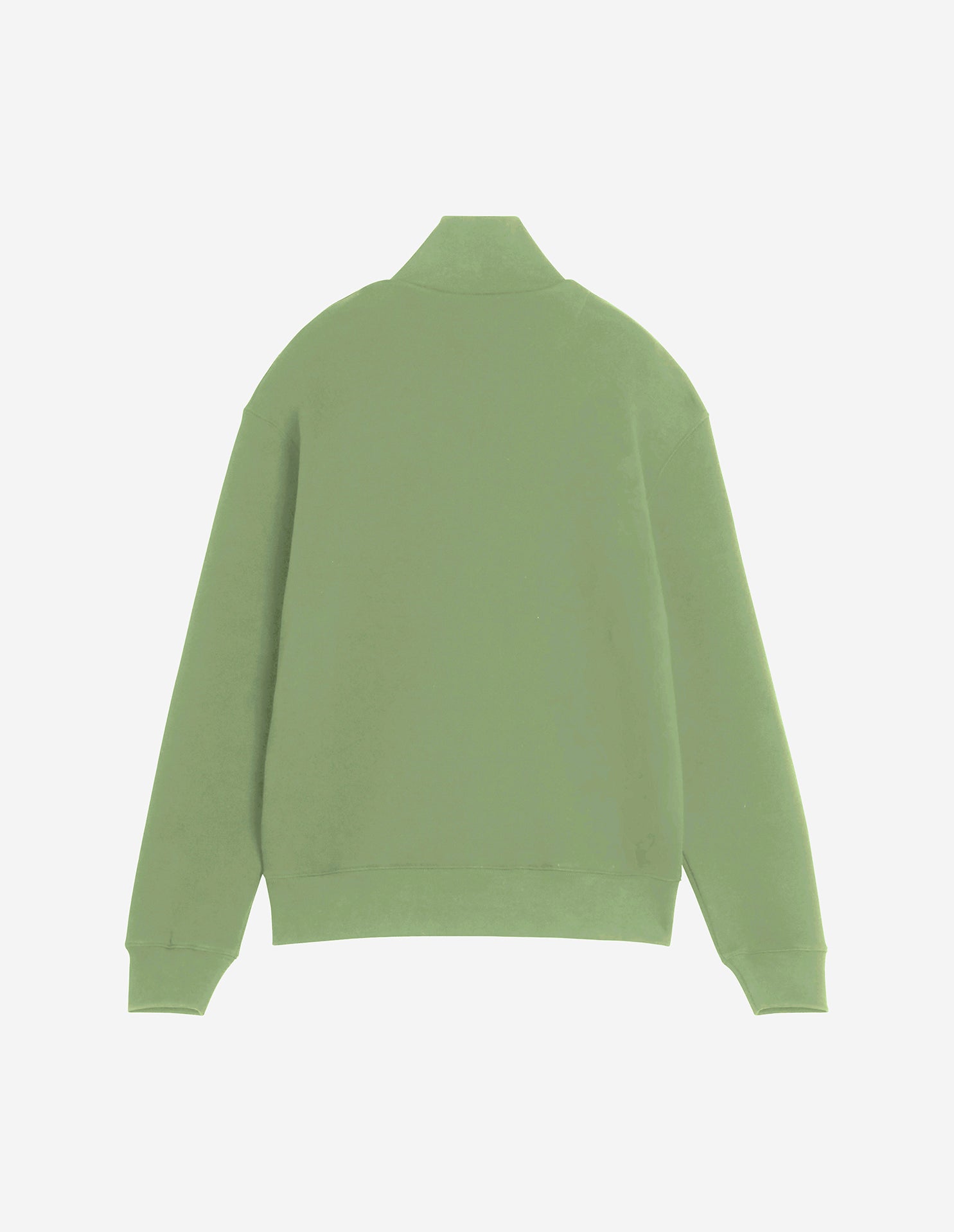 Sweatshirt à col camionneur avec logo - Turf Green