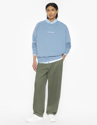 Maison Kitsuné Line Handwriting Oversize Sweatshirt - Infinity