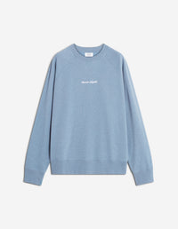 Maison Kitsuné Line Handwriting Oversize Sweatshirt - Infinity