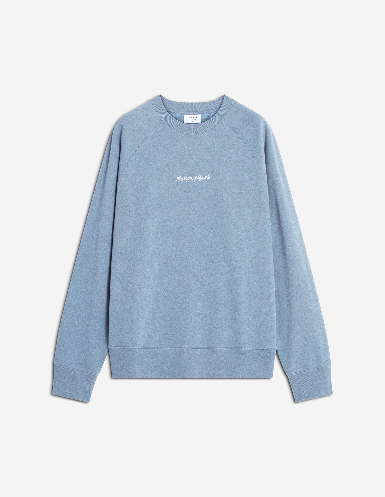 Maison Kitsuné Line Handwriting Oversize Sweatshirt - Infinity
