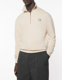 Pull à col zippé Bold Fox Head - Smoke