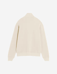 Bold Fox Head Patch Comfort Half Zipped Sweatshirt - Smoke