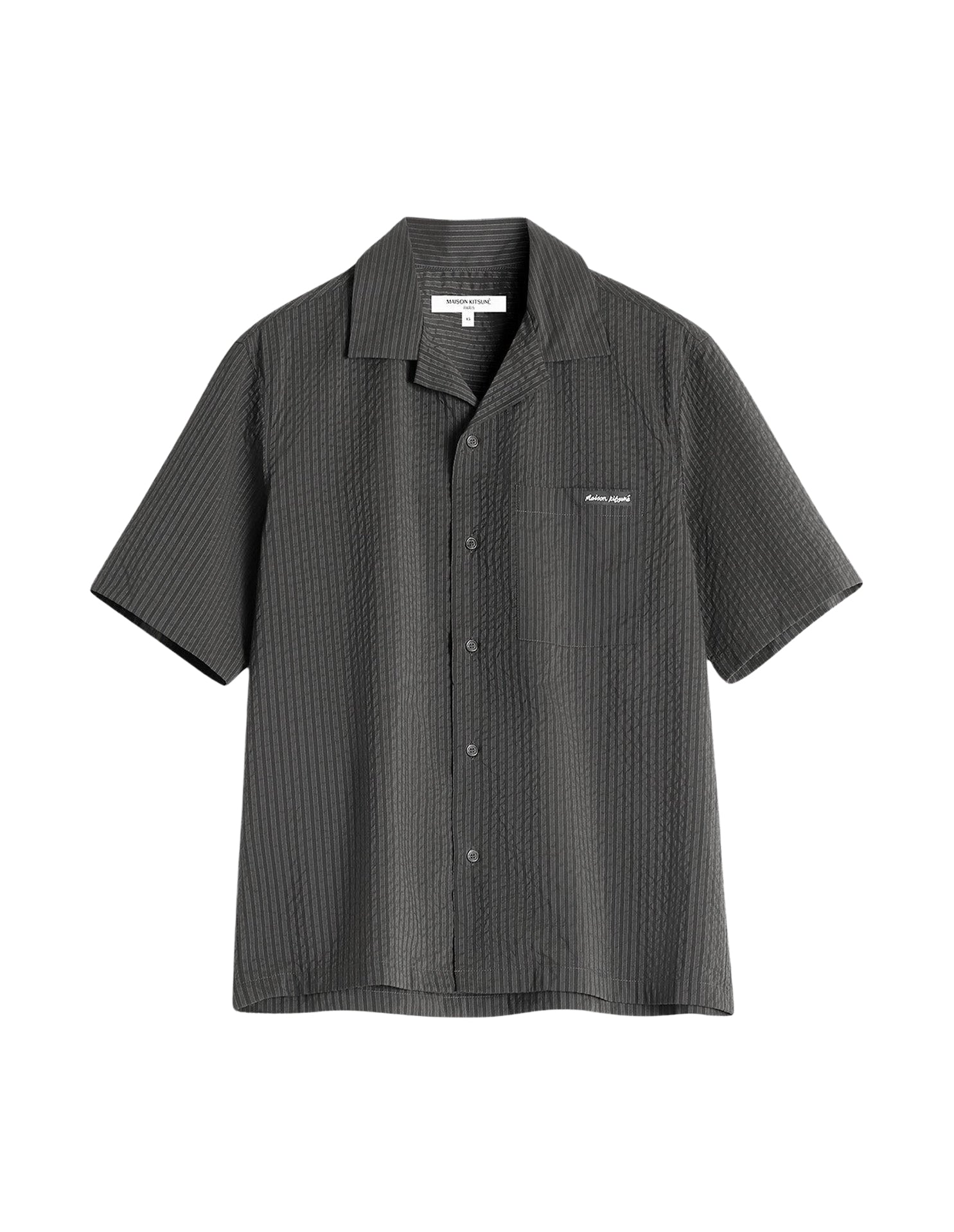 Chemise seersucker avec étiquette - Ranger Green