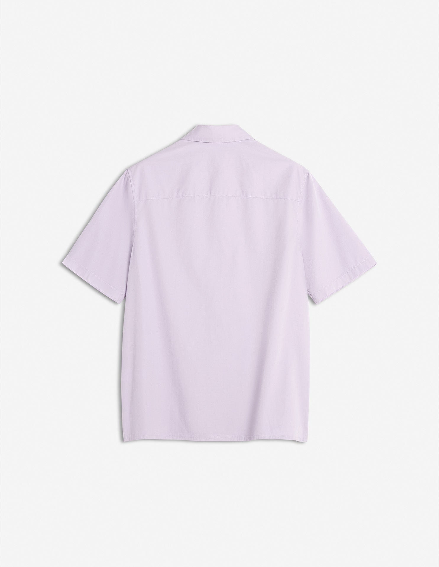 Chemise à manches courtes boxy avec broderie - Soft Mauve